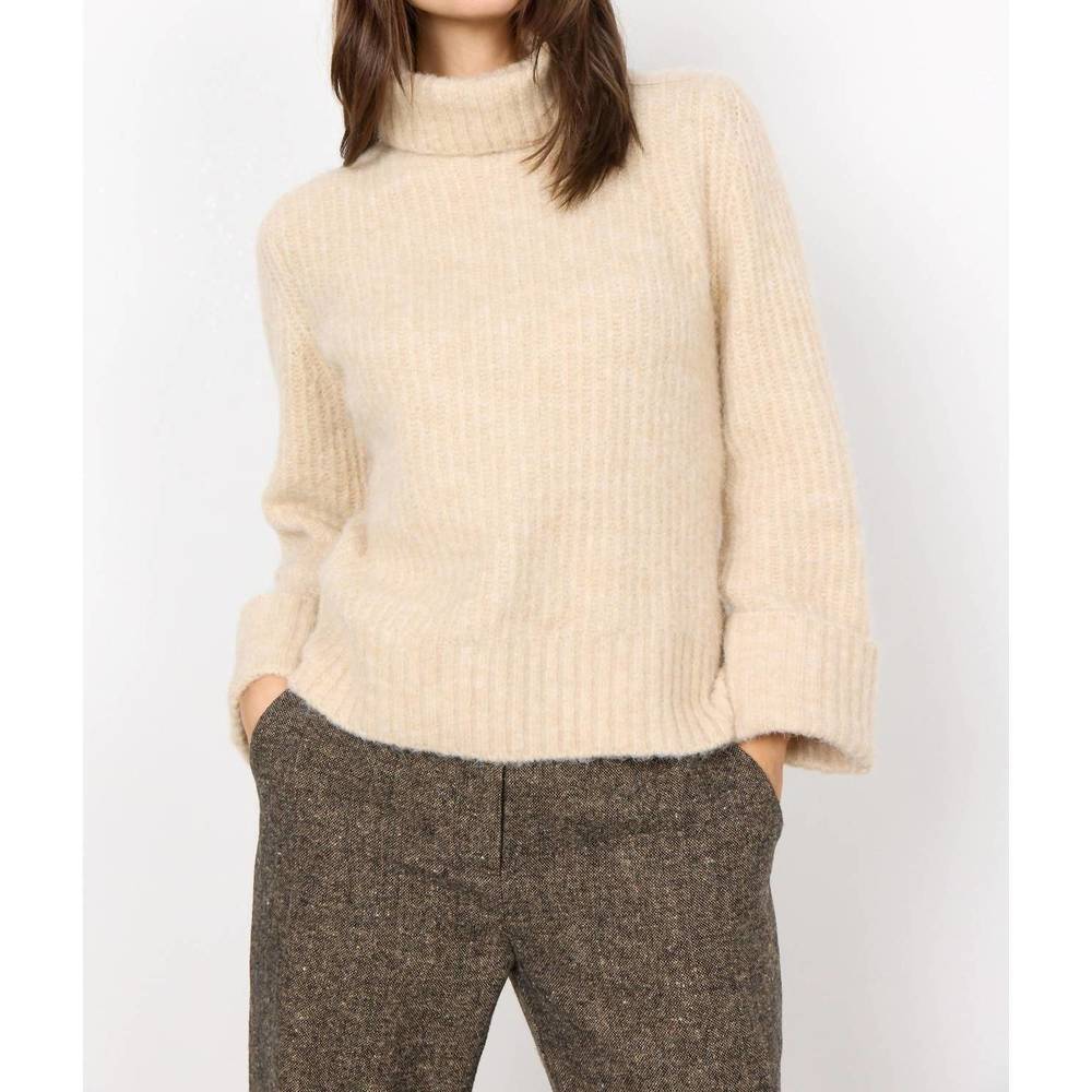 NEW SOYA CONCEPT torino sweater top in sand